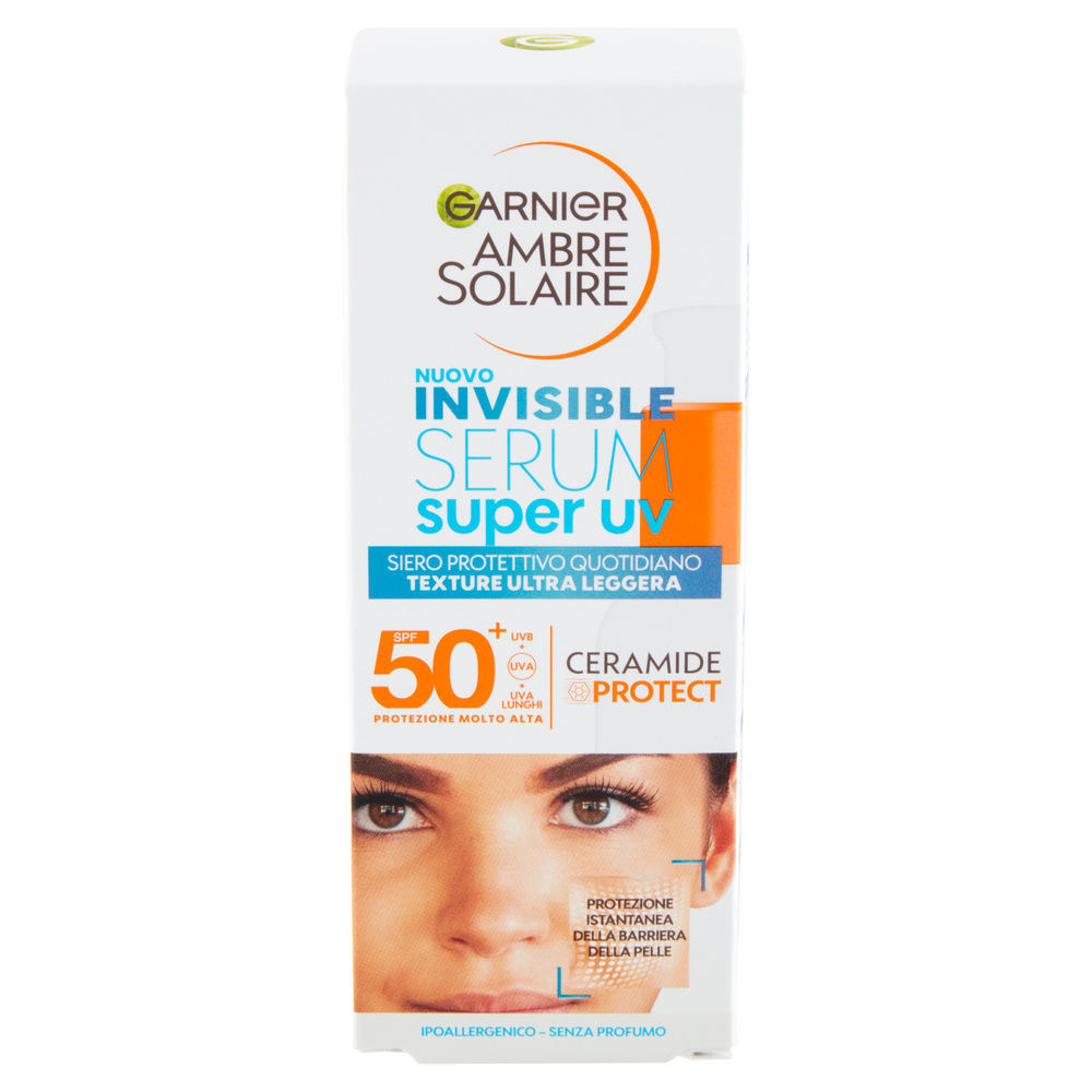 CREMA SOLARE VISO AMBRE SOLAIRE SUPER UV FACE SERUM SPF 50+ ML 30 - 2