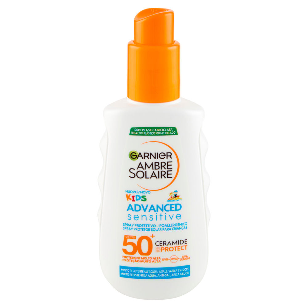 SOLARE SPRAY AMBRE SOLAIRE ADVANCED SENSITIVE KIDS IP50+ ML 150 - 2