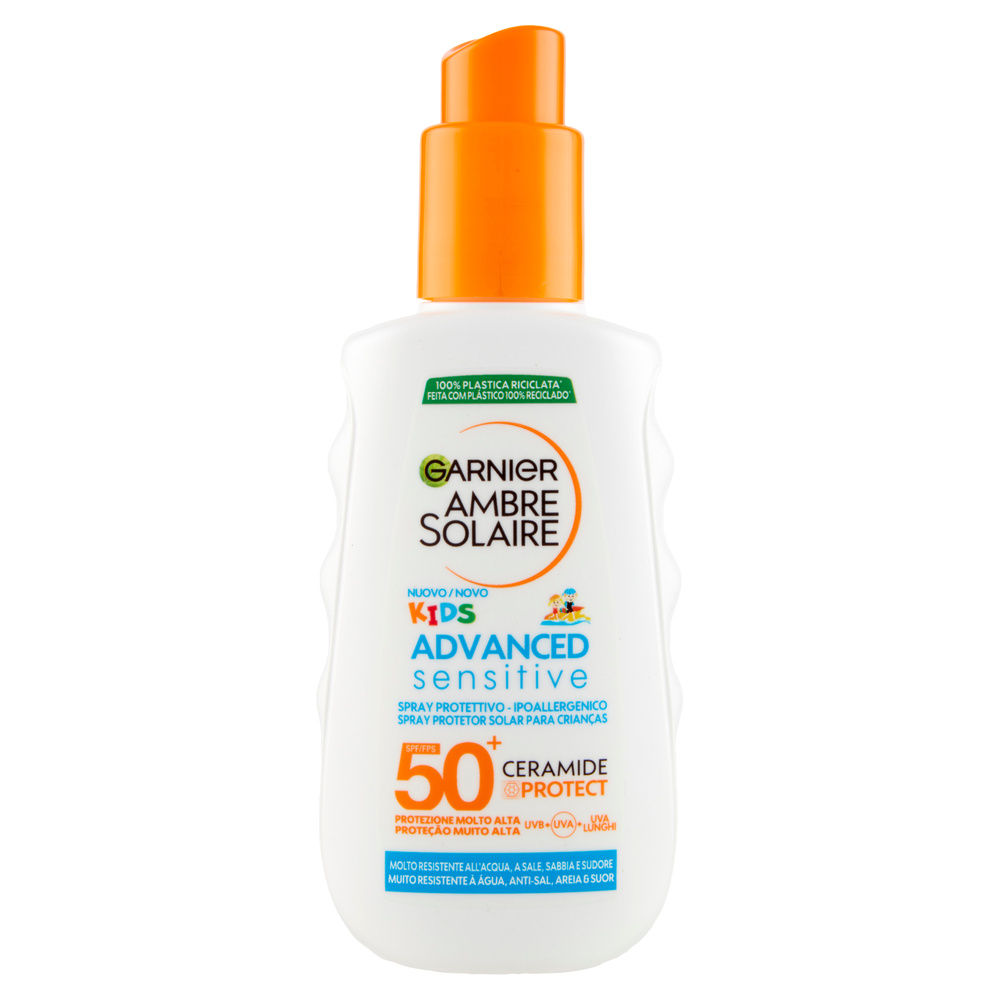 SOLARE SPRAY AMBRE SOLAIRE ADVANCED SENSITIVE KIDS IP50+ ML 150 - 3