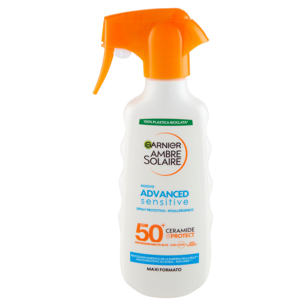LATTE SOLARE GACHETTE AMBRE SOLAIRE ADVANCED SENSITIVE ADULTI IP50+ ML 270 - 3