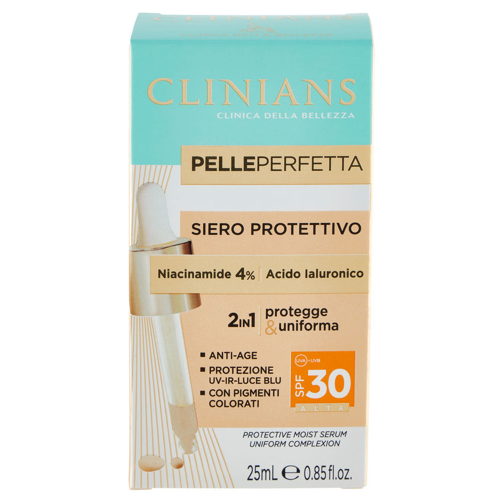 SIERO VISO CLINIANS PELLE PERFETTA NO MACCHIE SPF30 ML 25 - 5