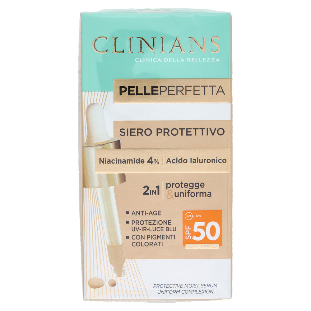 SIERO VISO CLINIANS PELLE PERFETTA NO MACCHIE SPF50 NEW 2023 ML 25 - 4