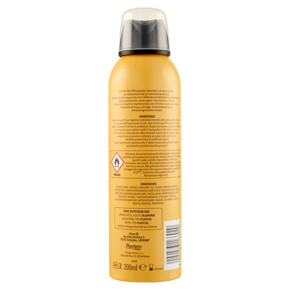 SOLARE SPRAY ANGSTROM TRASPARENTE SPF 50 ML 200 - 1