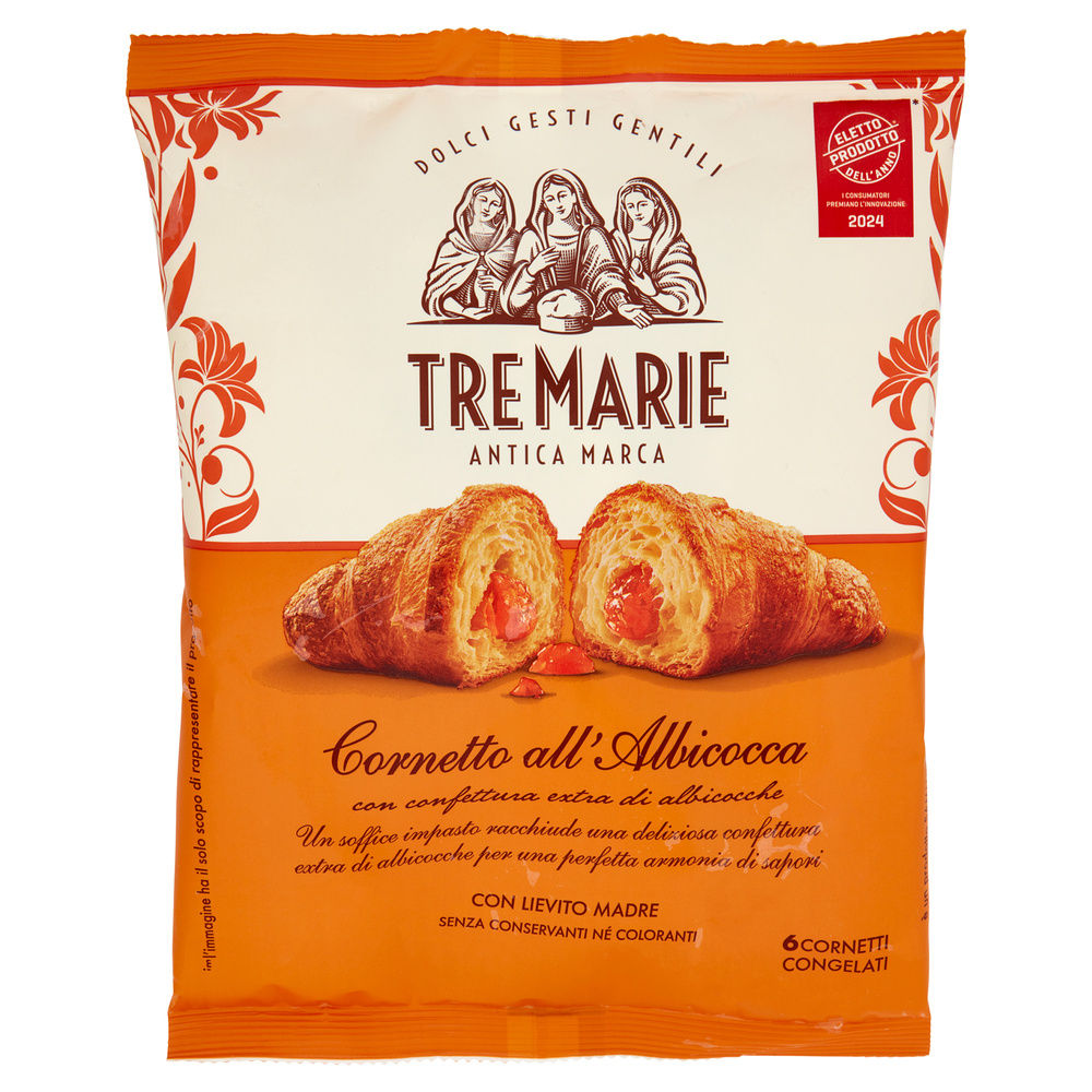 CORNETTO ALBICOCCA TRE MARIE X6 G 372 - 6