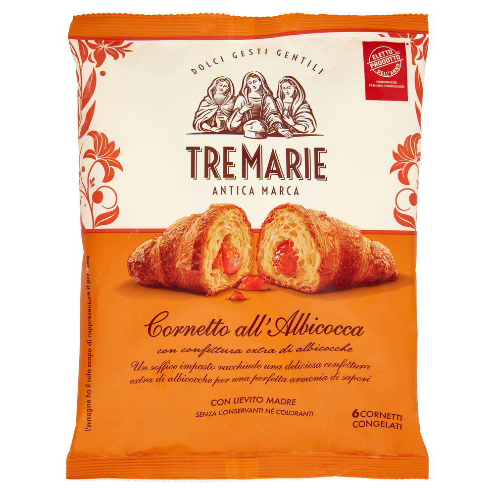 CORNETTO ALBICOCCA TRE MARIE X6 G 372 - 3