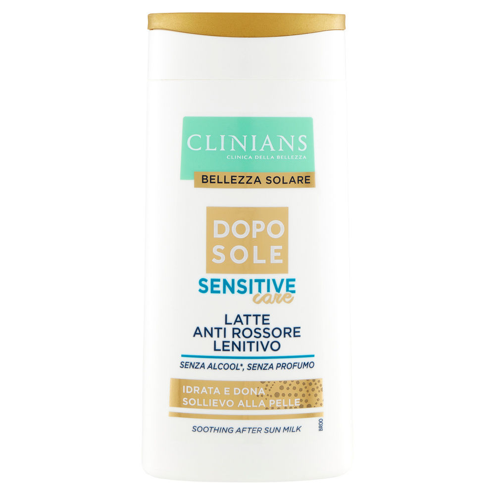 LATTE DOPOSOLE CLINIANS BELLEZZA SOLARE SENSITIVE LENITIVO ML 200 - 0