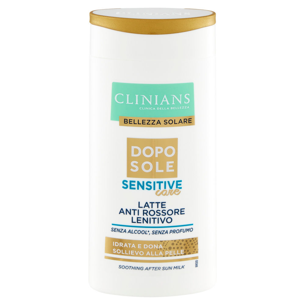 LATTE DOPOSOLE CLINIANS BELLEZZA SOLARE SENSITIVE LENITIVO ML 200 - 6