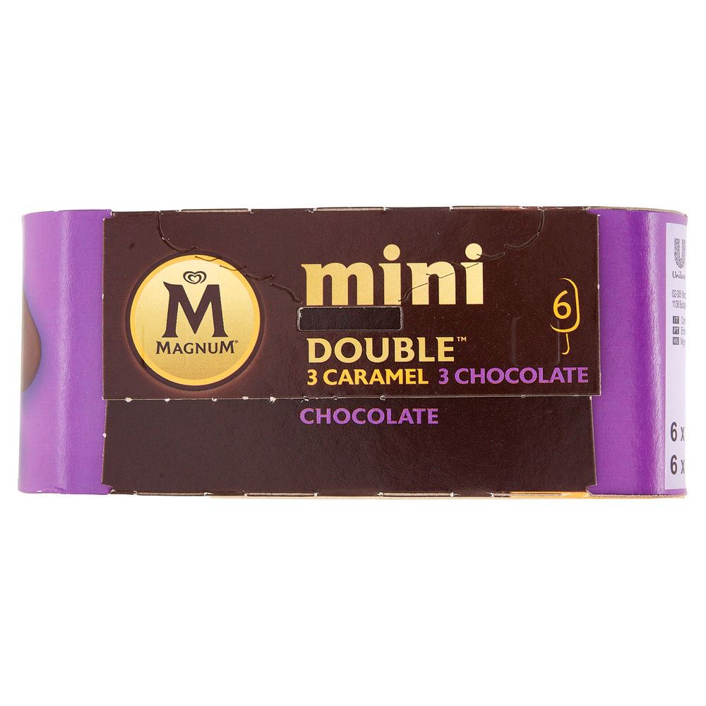 MAGNUM MINI DOUBLE CHOC-CAR ALGIDA SCATOLA PZ.6 G 283,5 - 6