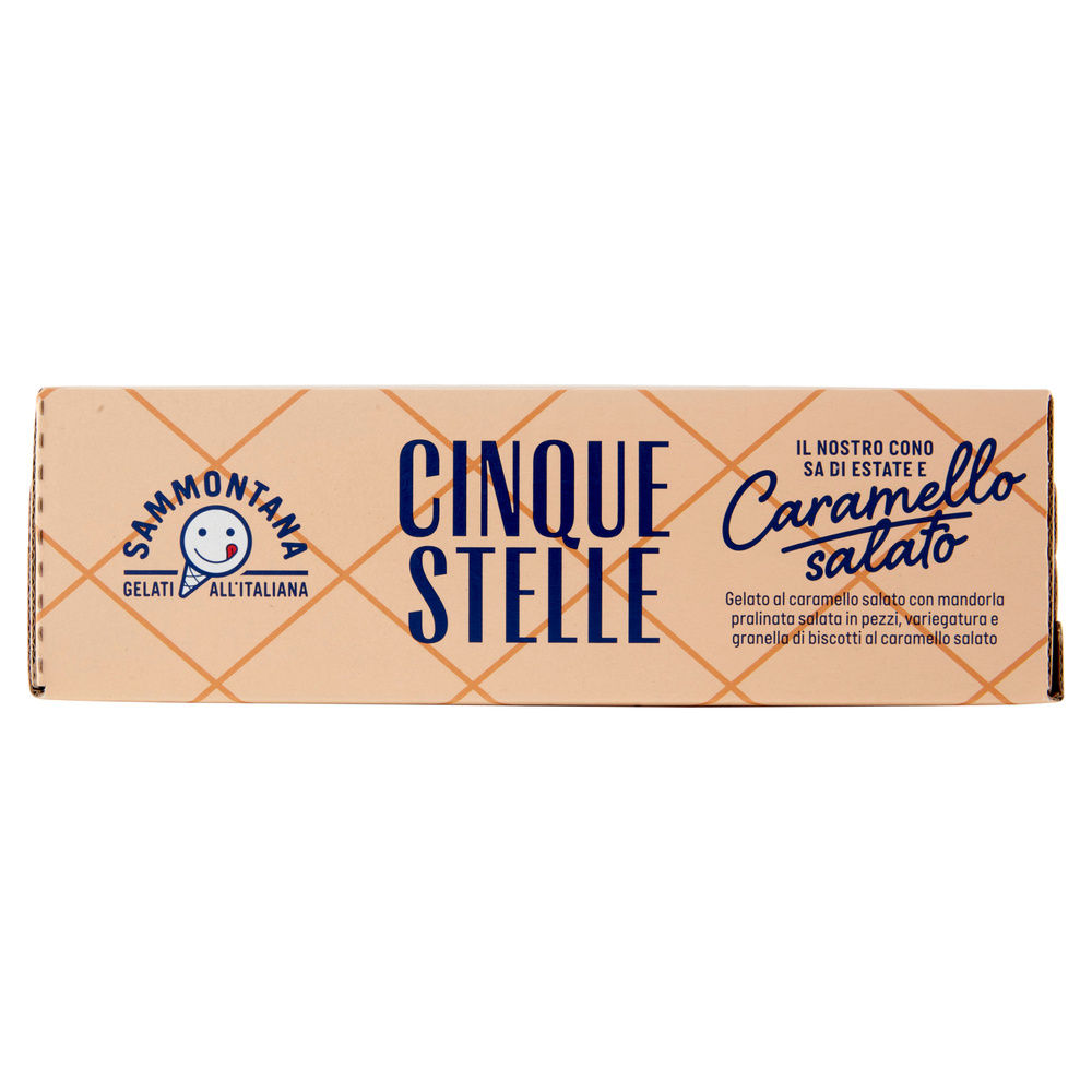 CONO 5 STELLE SAMMONTANA CARAMELLO SALATO X6 G 360 - 2
