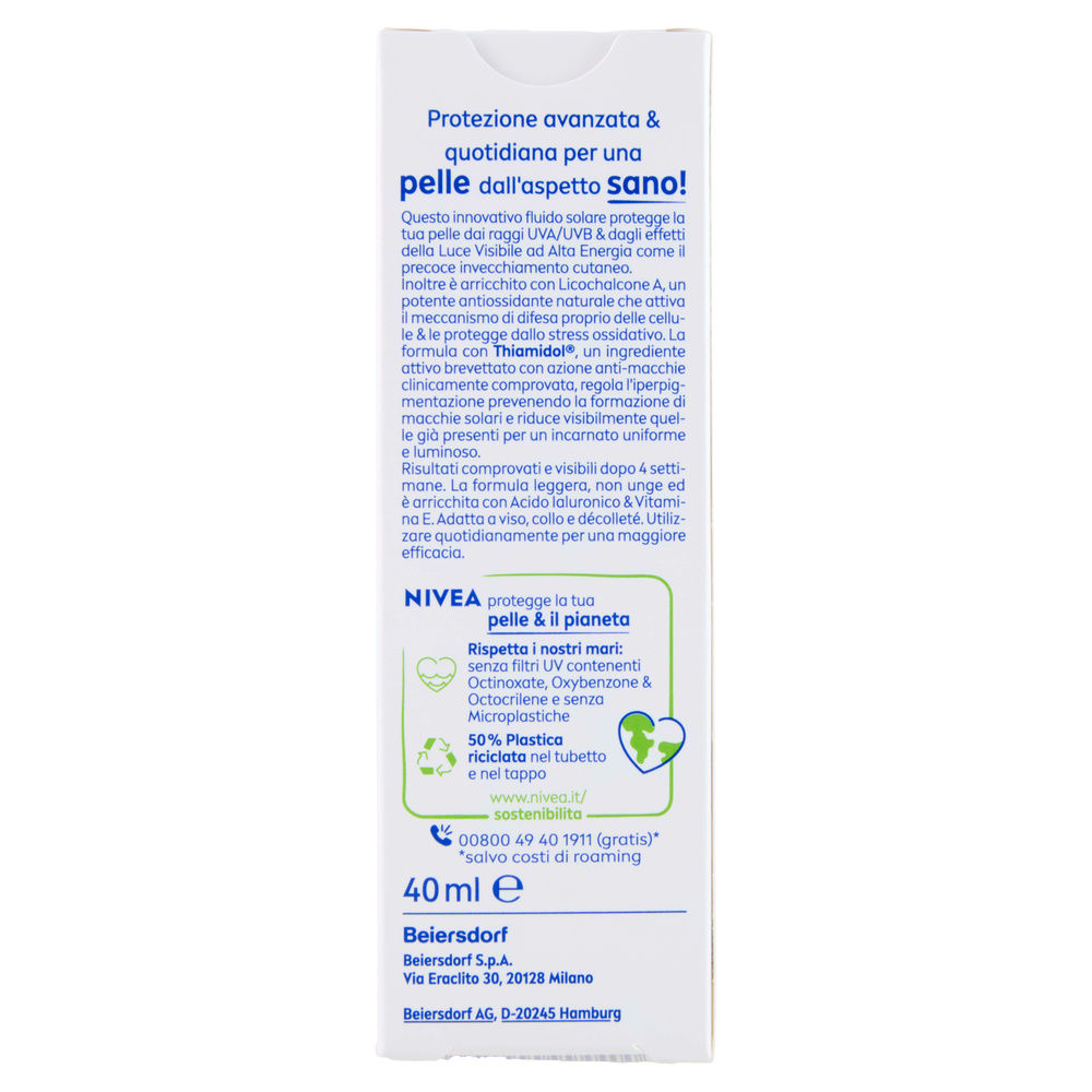 CREMA SOLARE VISO NIVEA SUN LUMINOUS 630 FP50+ ML 40 - 1