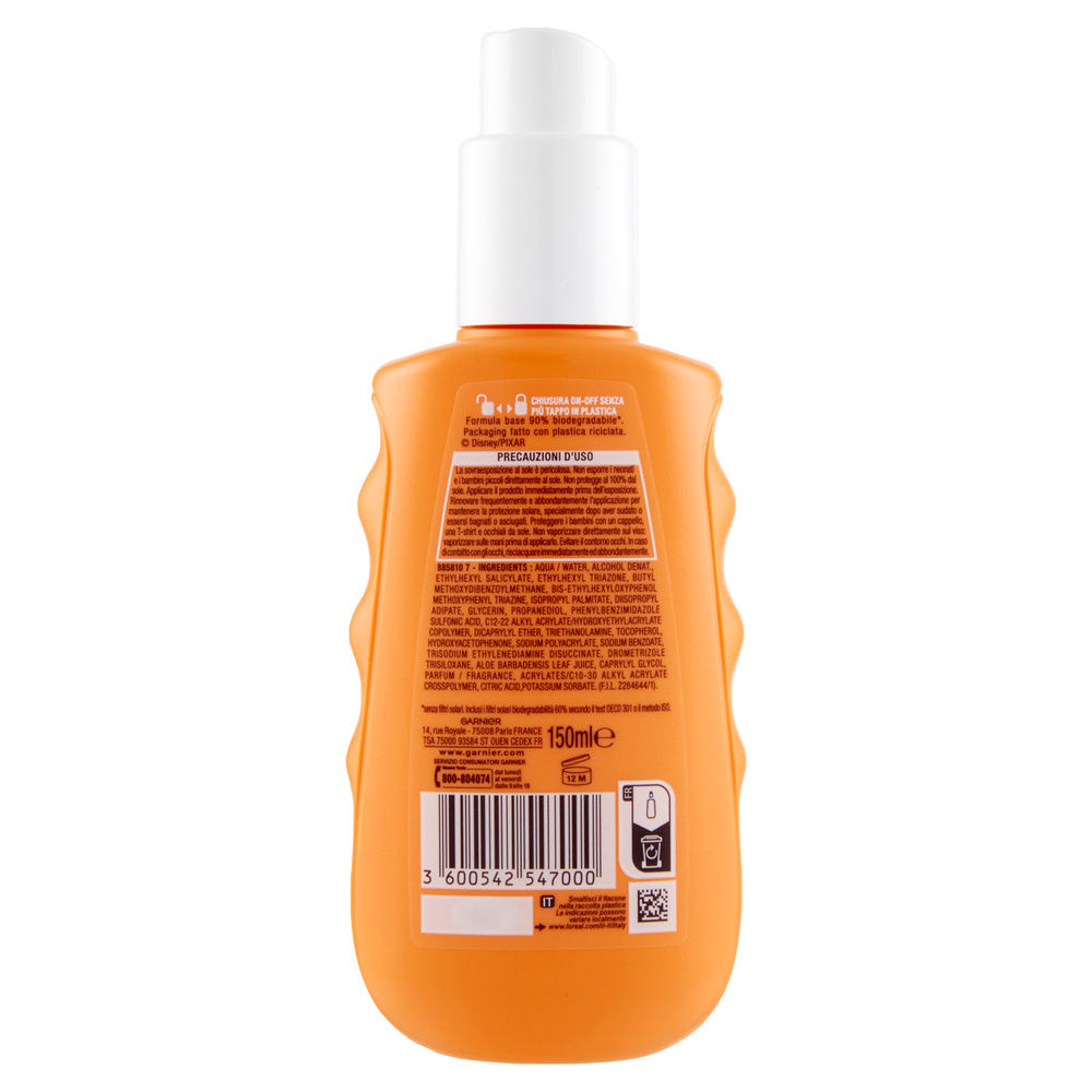 SOLARE SPRAY AMBRE SOLAIRE KIDS NEMO IP50+ ML 150 - 1