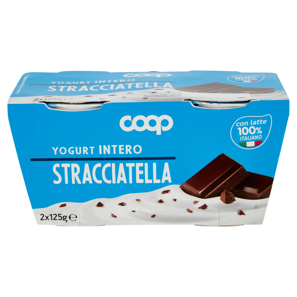 YOGURT INTERO STRACCIATELLA COOP 2X125G - 7