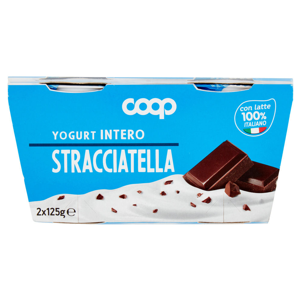 YOGURT INTERO STRACCIATELLA COOP 2X125G - 4