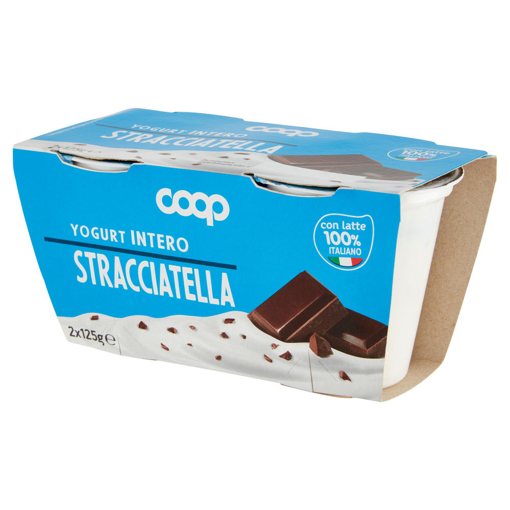 YOGURT INTERO STRACCIATELLA COOP 2X125G - 8