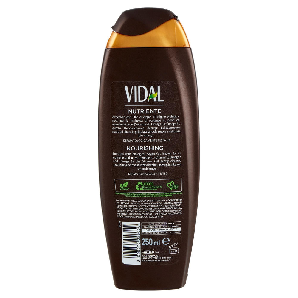 DOCCIA VIDAL OLIO ARGAN ML 250 - 1