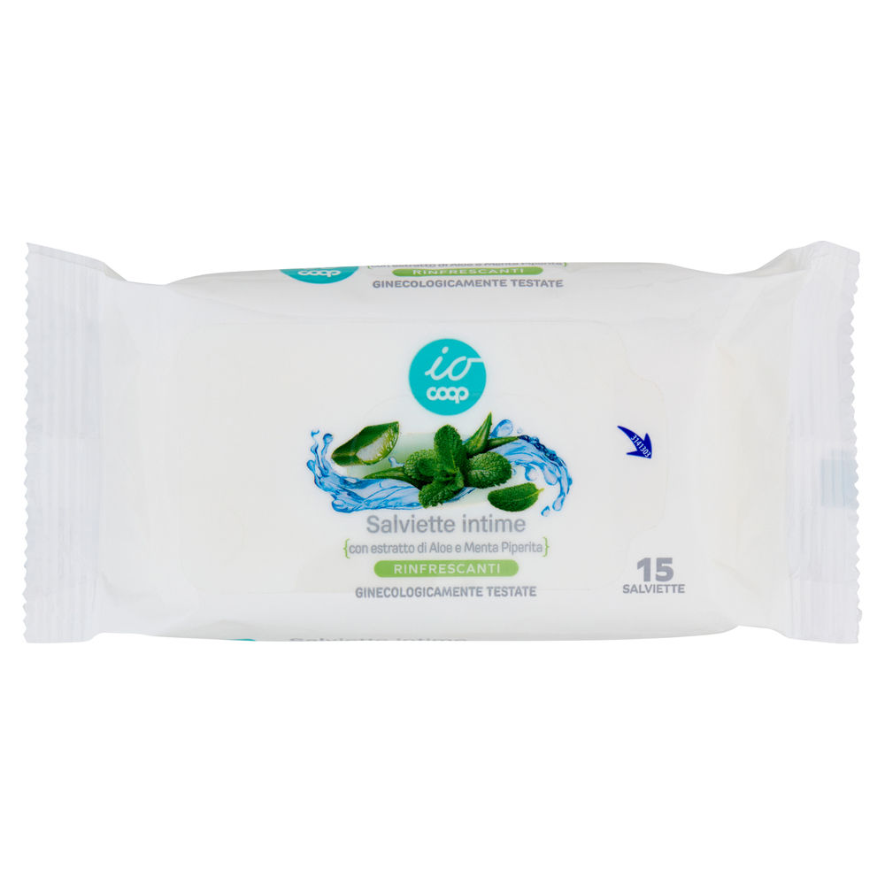 SALVIETTE INTIME RINFRESCANTI IO COOP PZ.15 - 0