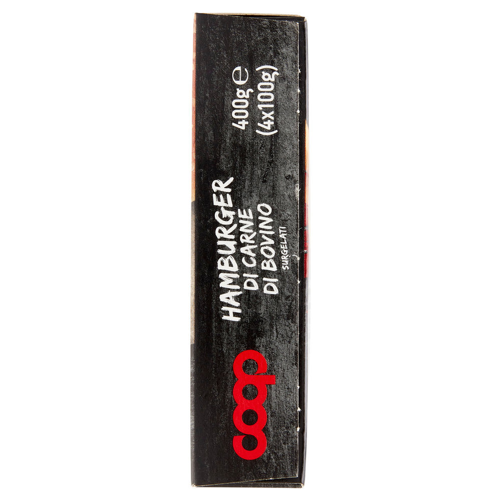 HAMBURGER DI CARNE DI BOVINO ORIGINE COOP SURG. G100X4PZ G 400 - 5