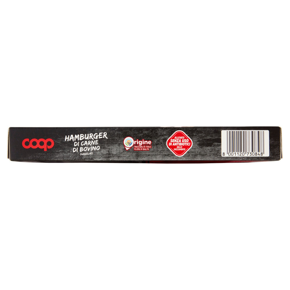 HAMBURGER DI CARNE DI BOVINO ORIGINE COOP SURG. G100X4PZ G 400 - 7