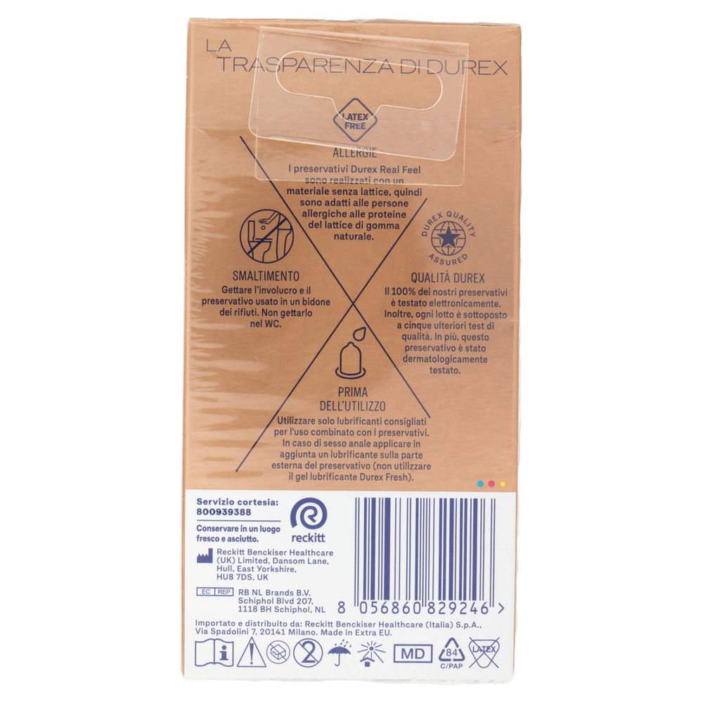 PROFILATTICI DUREX REAL FEEL PZ.10 - 1