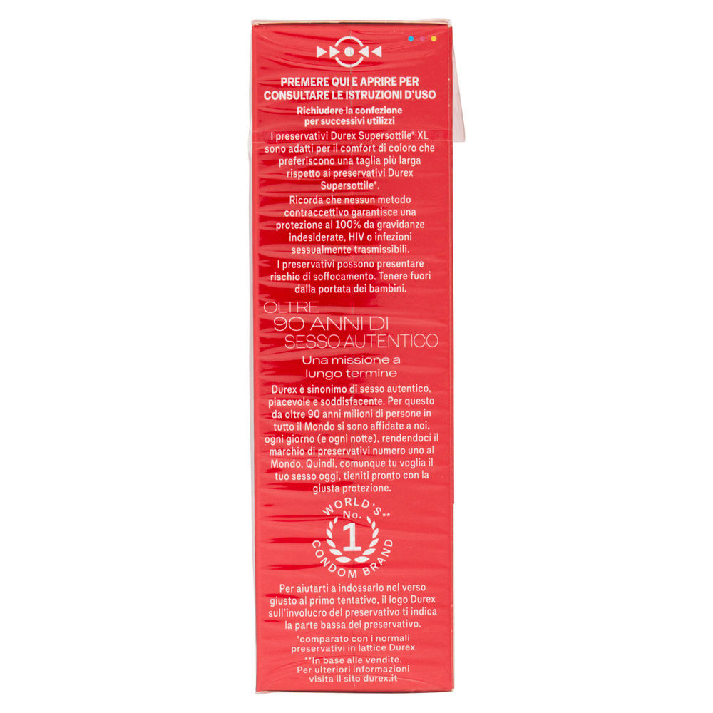 PROFILATTICI DUREX SUPERSOTTILE XL PZ.10 - 4