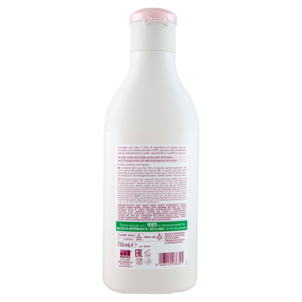 BAGNOSCHIUMA NIDRA DELICATO MANDORLA ML 750 - 1