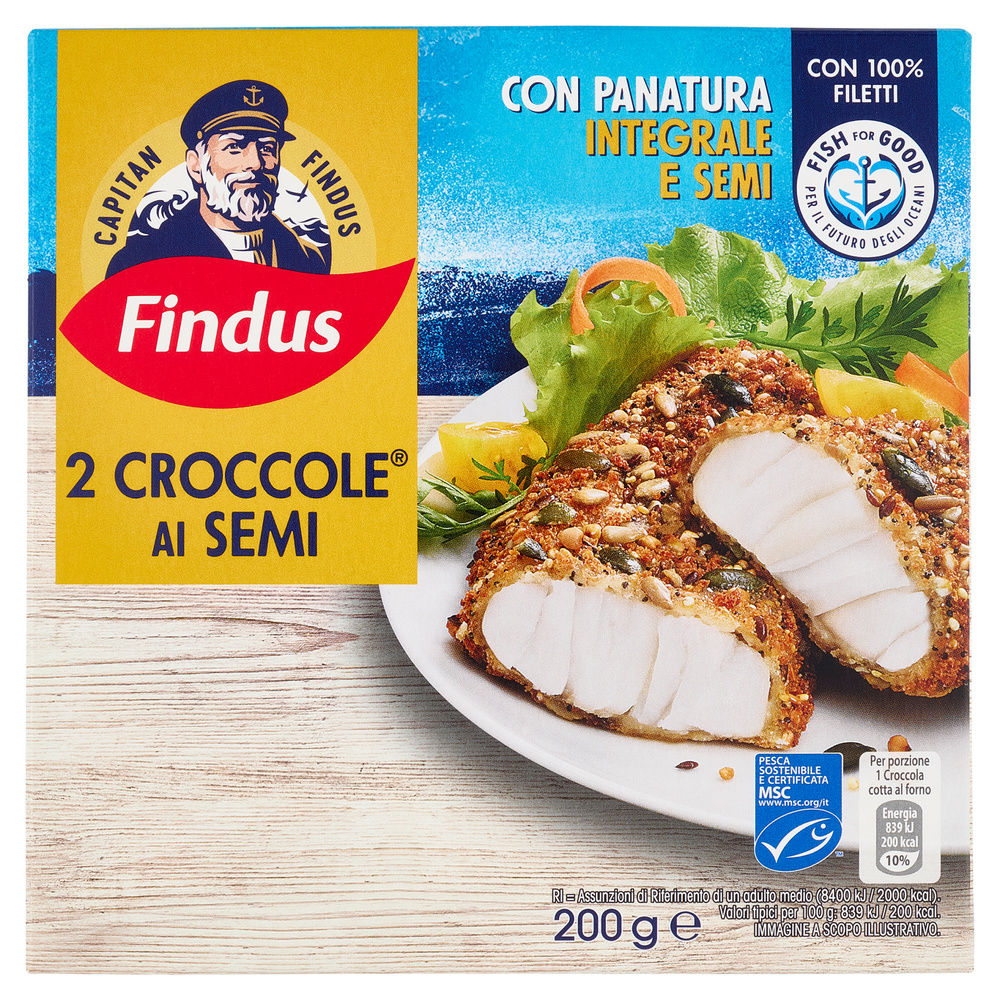 CROCCOLE SEMI FINDUS 2PZ G 200 - 0