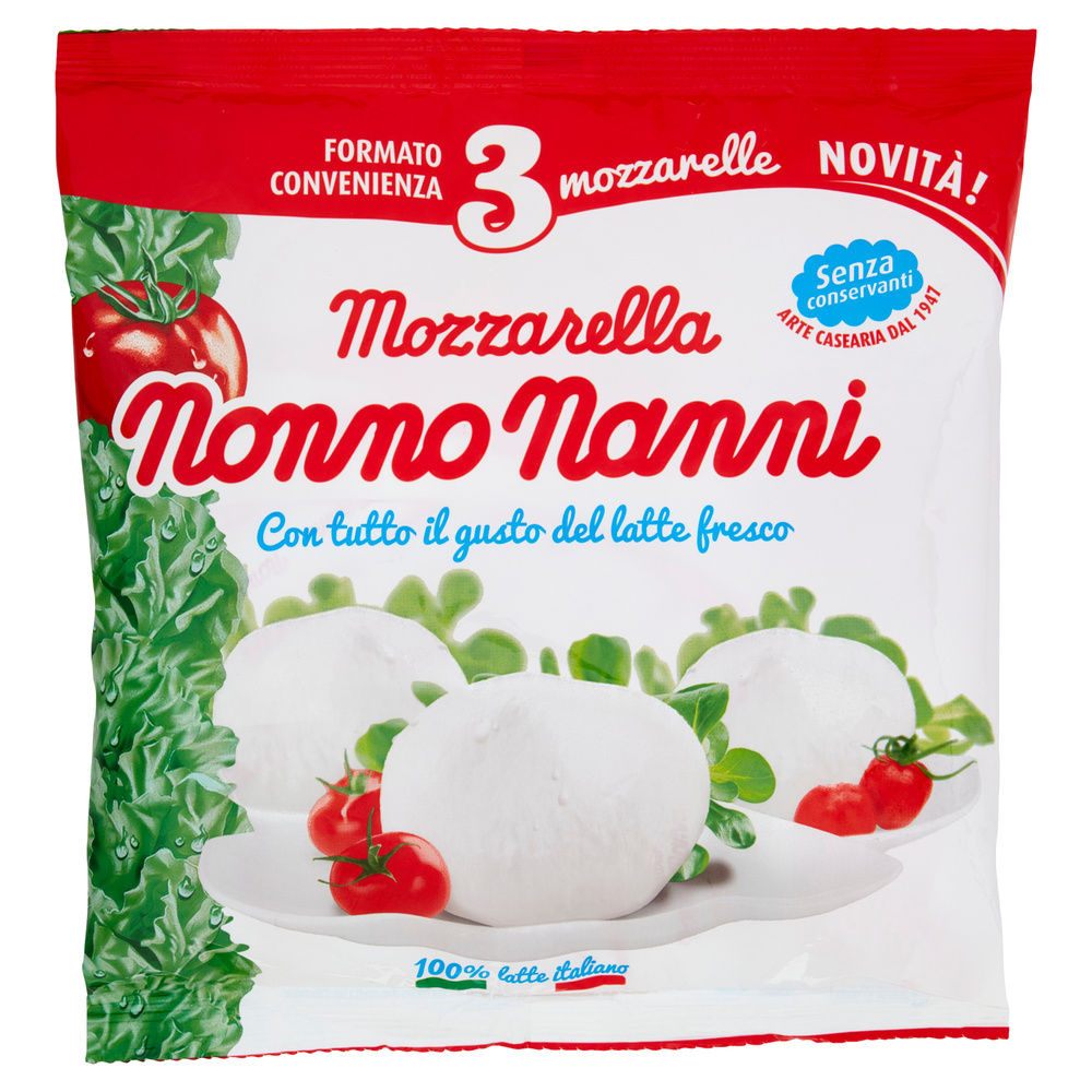 MOZZARELLA TRIS NONNO NANNI G100X3PZ G 300 - 3