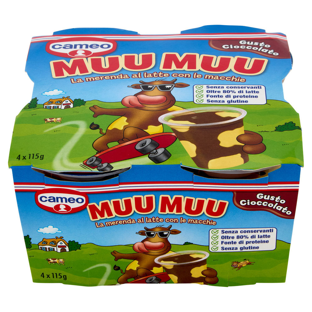 DESSERT CIOCCOLATO MUU MUU CAMEO G115X4PZ G 460 - 7