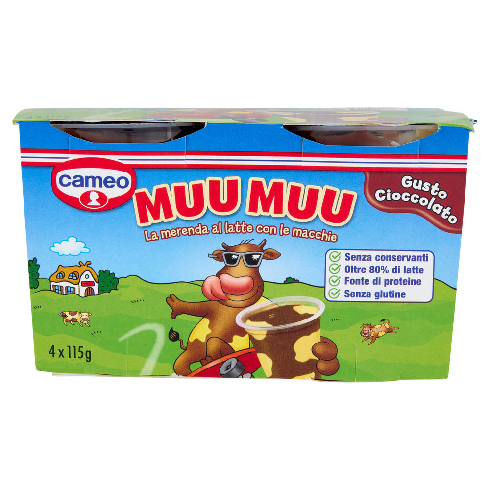 DESSERT CIOCCOLATO MUU MUU CAMEO G115X4PZ G 460 - 3
