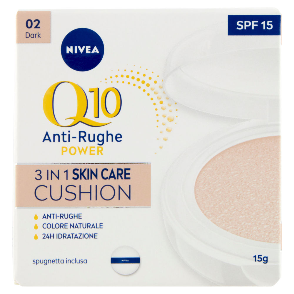 CREMA VISO Q10 CUSHION DARK NIVEA G 15 - 0