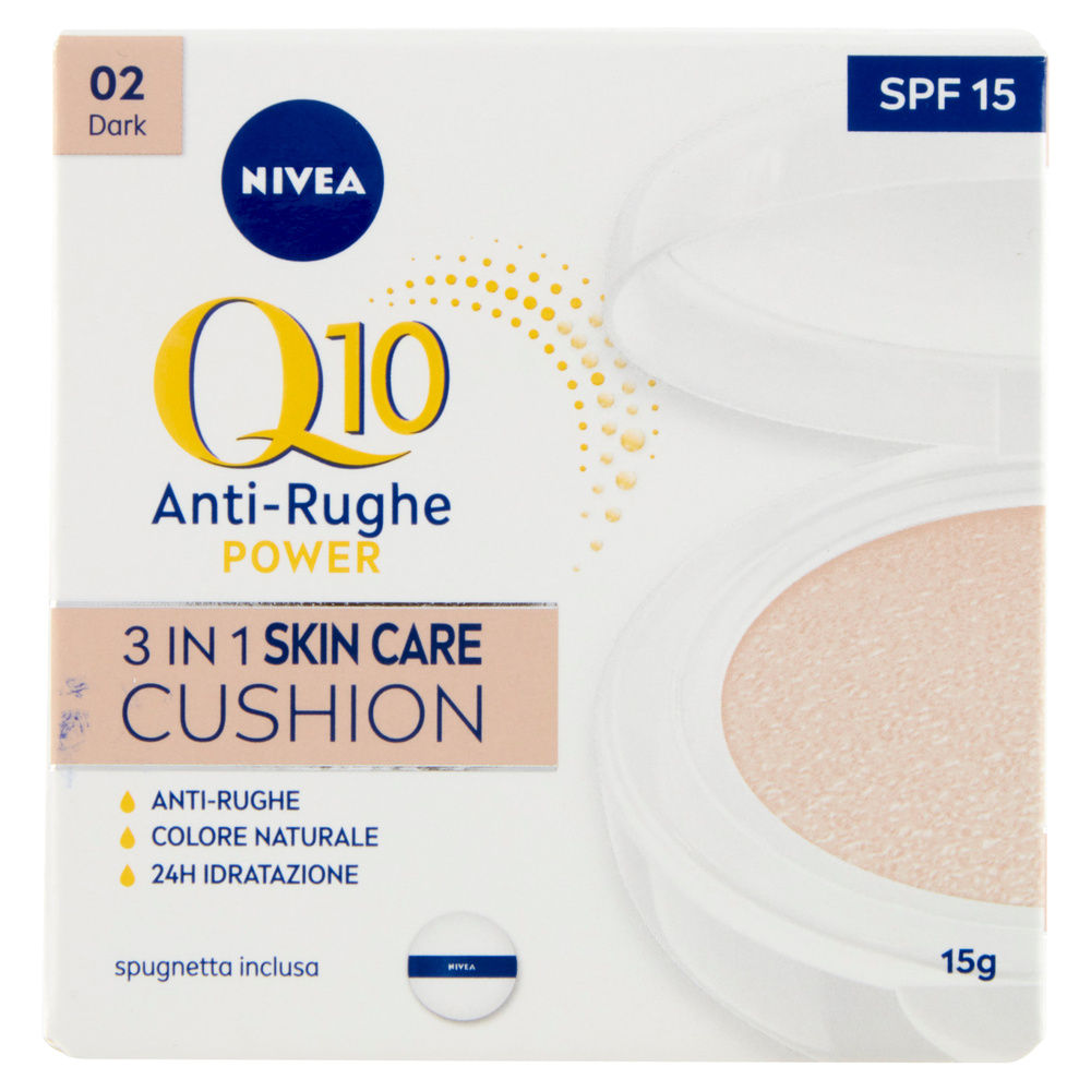 CREMA VISO Q10 CUSHION DARK NIVEA G 15 - 3