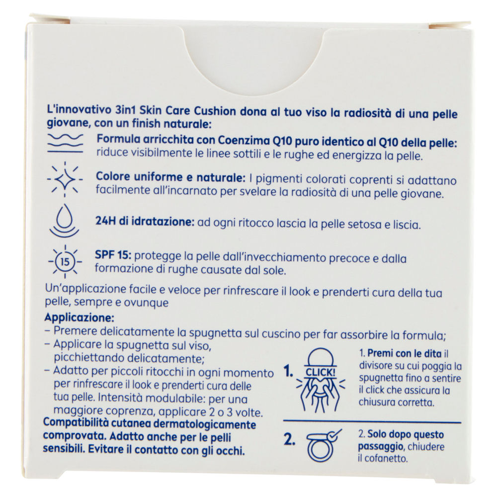 CREMA VISO Q10 CUSHION DARK NIVEA G 15 - 1