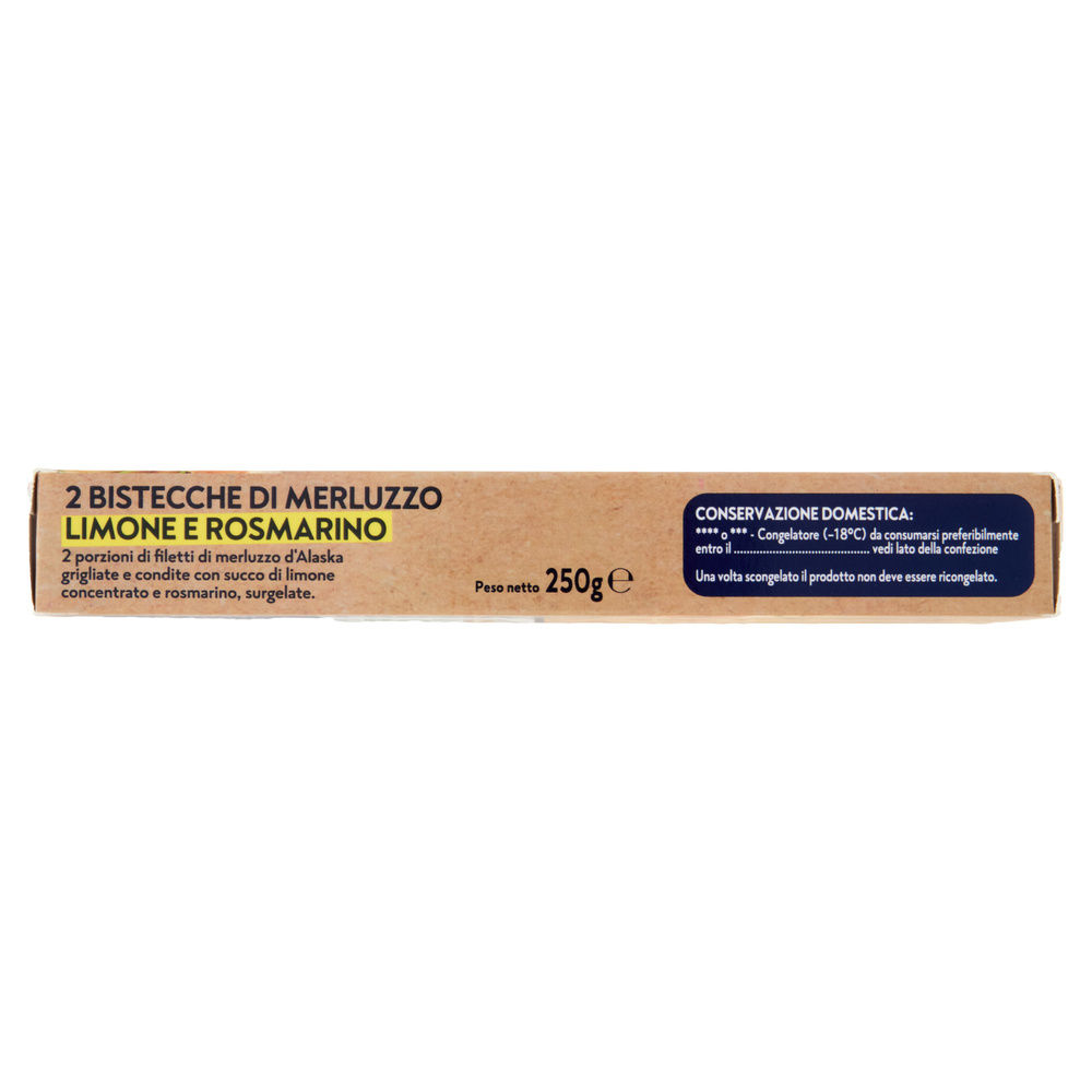 BISTECCA DI MERLUZZO GRIGLIATA LIMONE E ROSMARINO FROSTA G 250 - 6
