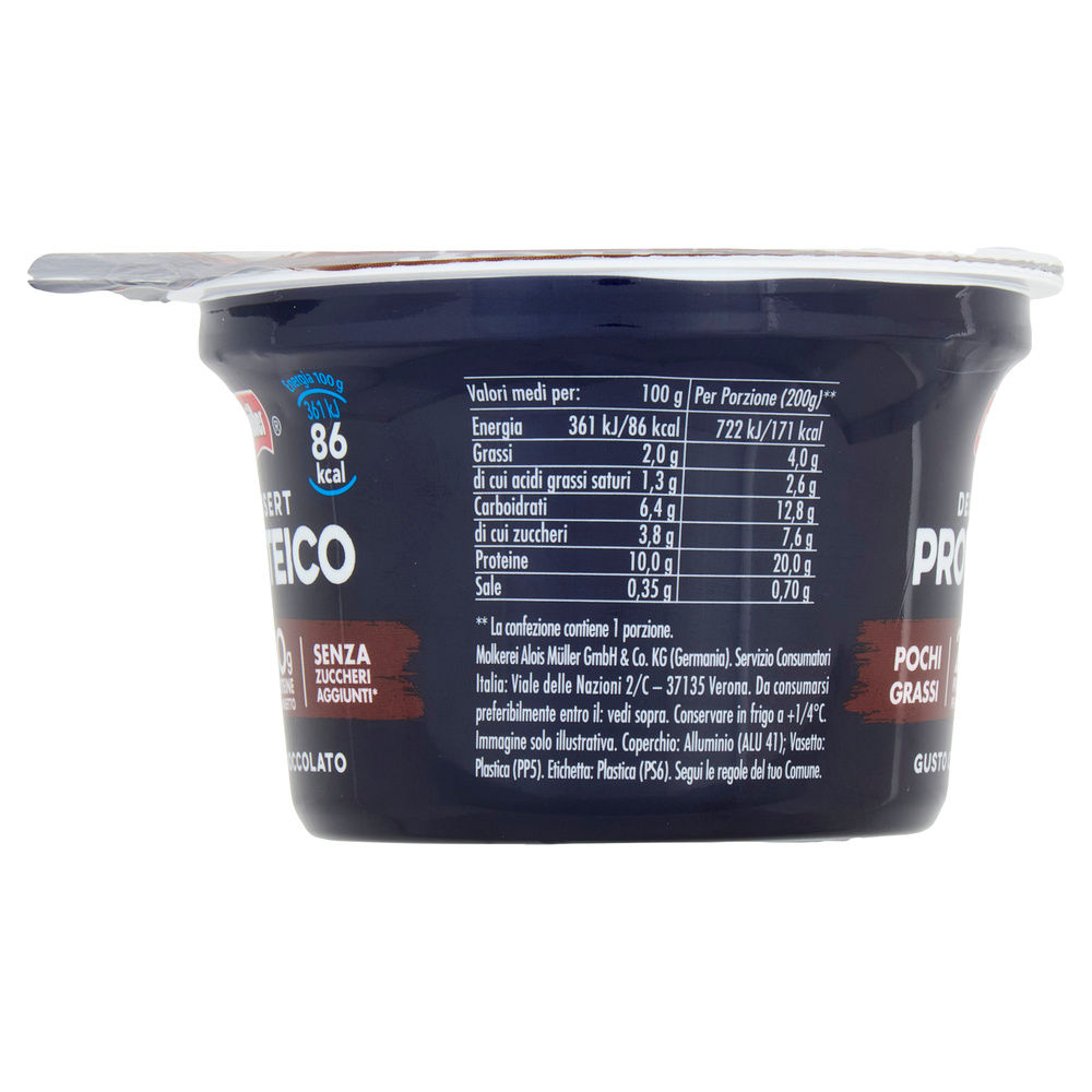 DESSERT PROTEICO CIOCCOLATO MULLER G 200 - 15