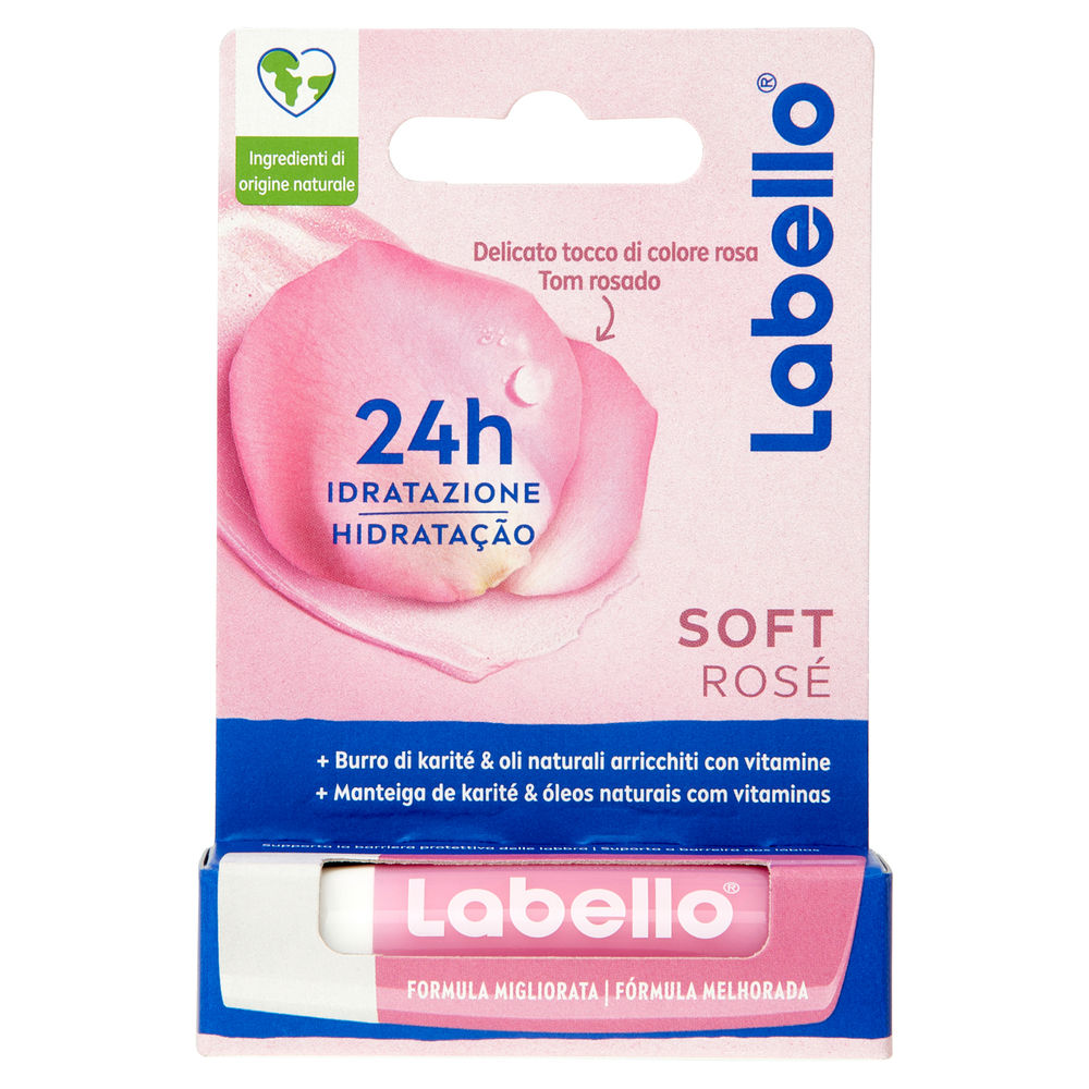LABELLO BALSAMO LABBRA SOFT ROSÈ ML 5,5 PZ.1 - 0