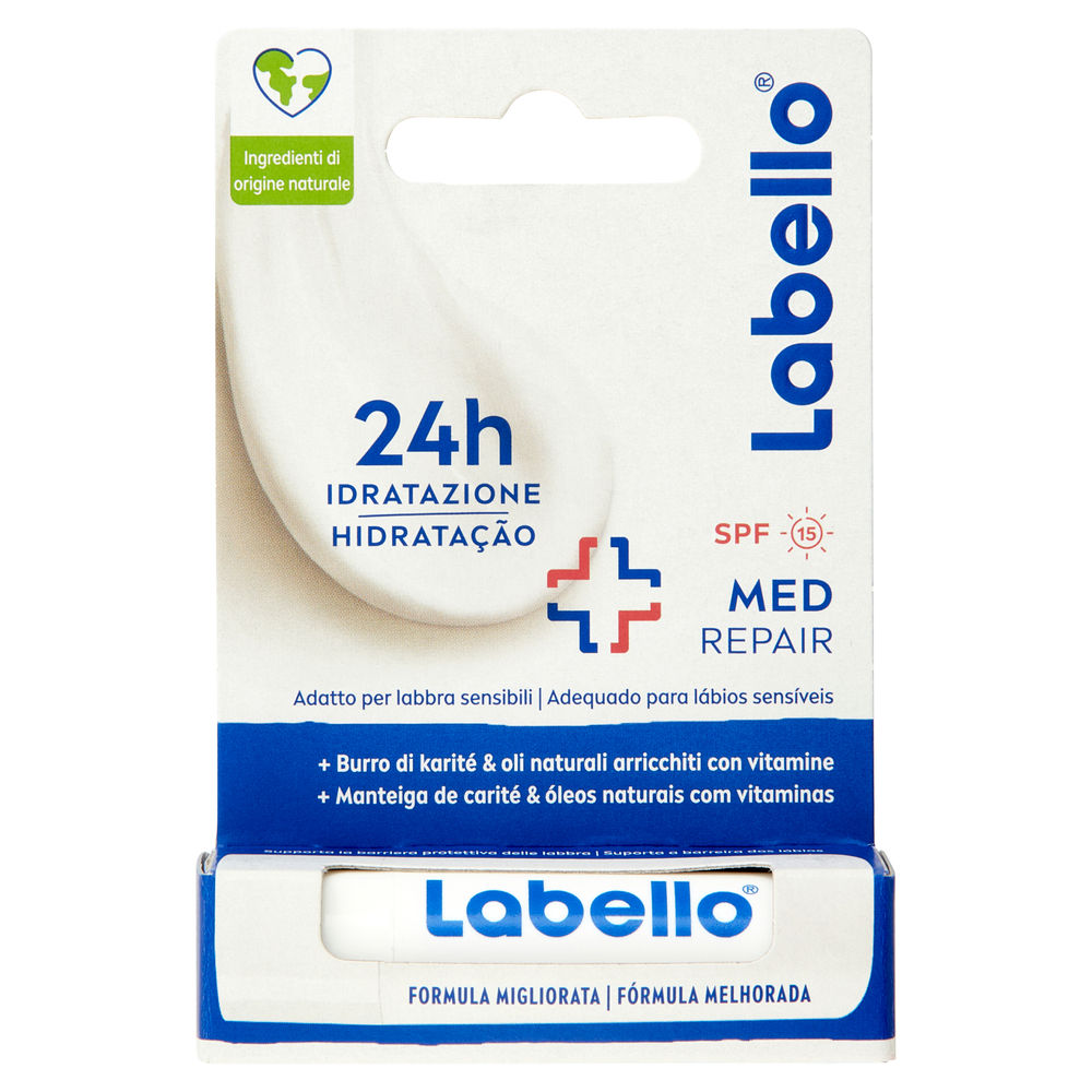 LABELLO BALSAMO LABBRA MED REPAIR SPF15 ML 5,5 PZ.1 - 0