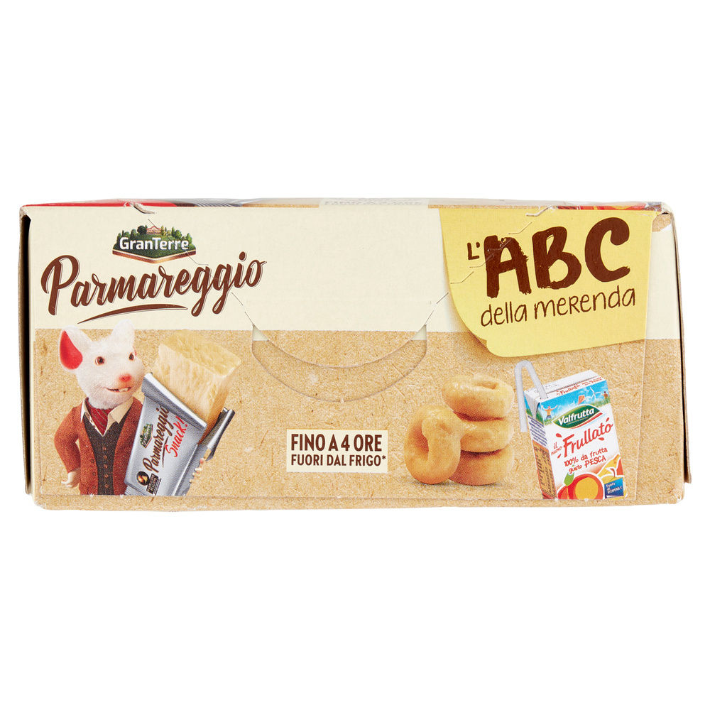 SNACK PARMAREGGIO L'ABC DELLA MERENDA (TARALLI S/GLUTIN-FRULL-SNACK PARMAR) PZ 1 - 5