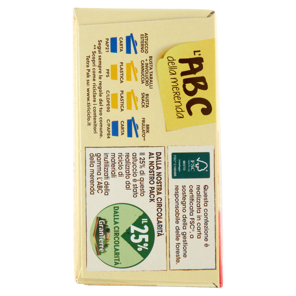 SNACK PARMAREGGIO L'ABC DELLA MERENDA (TARALLI S/GLUTIN-FRULL-SNACK PARMAR) PZ 1 - 11