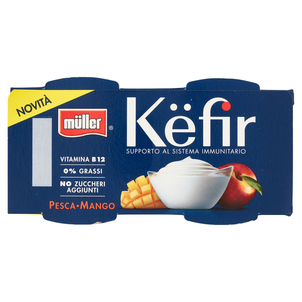 KEFIR PESCA E MANGO MULLER 2X125G - 6