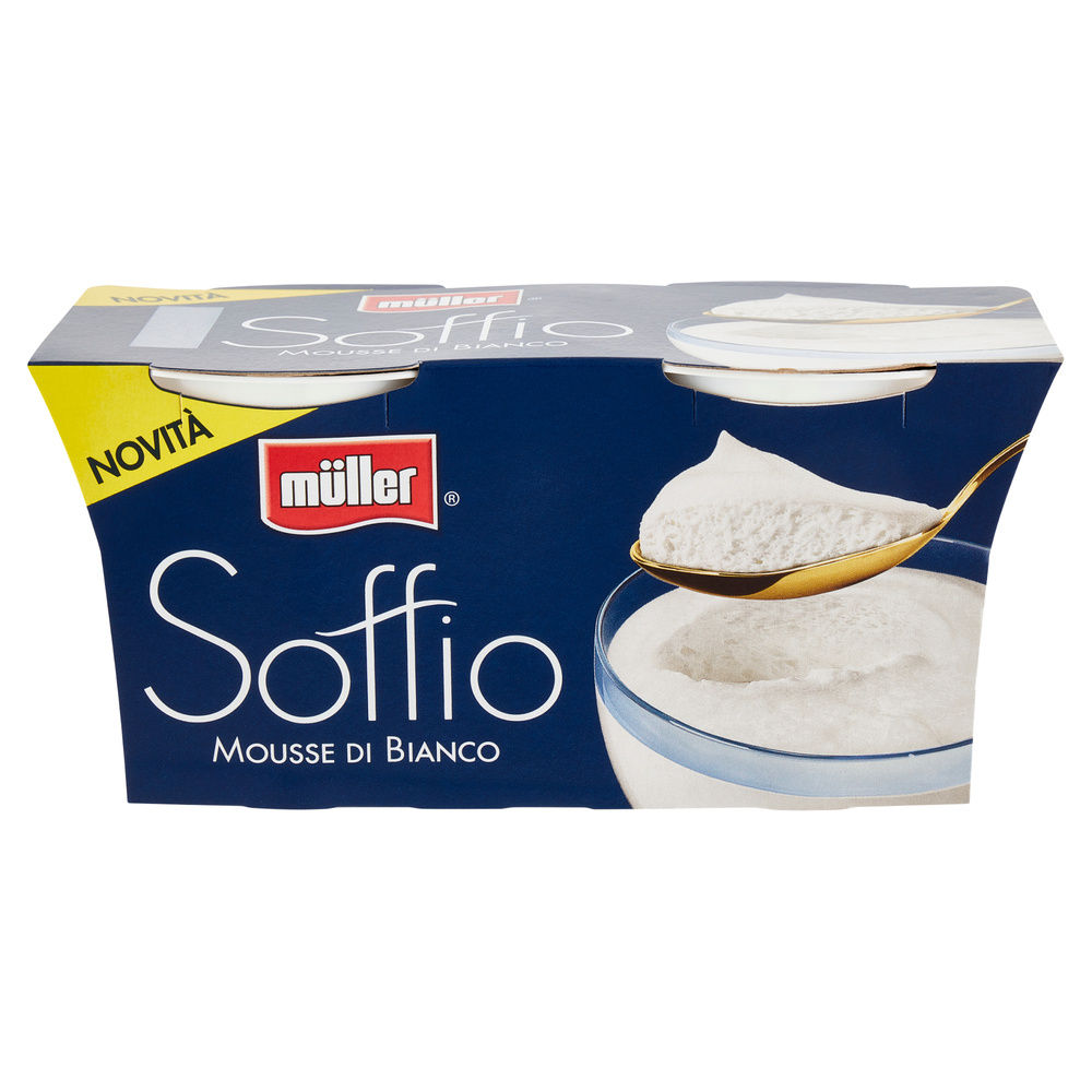 SOFFIO MOUSSE DI BIANCO MULLER 2X95G - 2