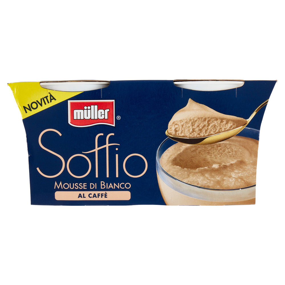 SOFFIO MOUSSE DI BIANCO AL CAFFE MULLER 2X95G - 3