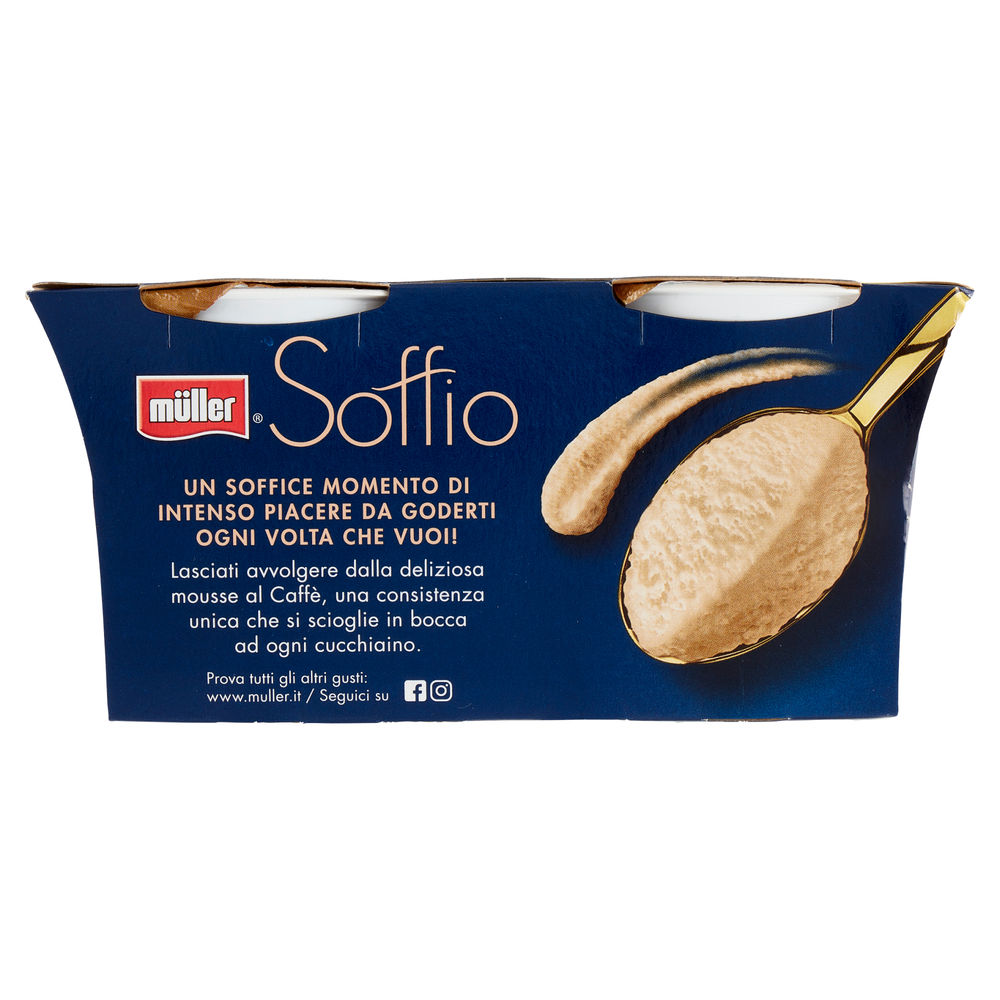 SOFFIO MOUSSE DI BIANCO AL CAFFE MULLER 2X95G - 1