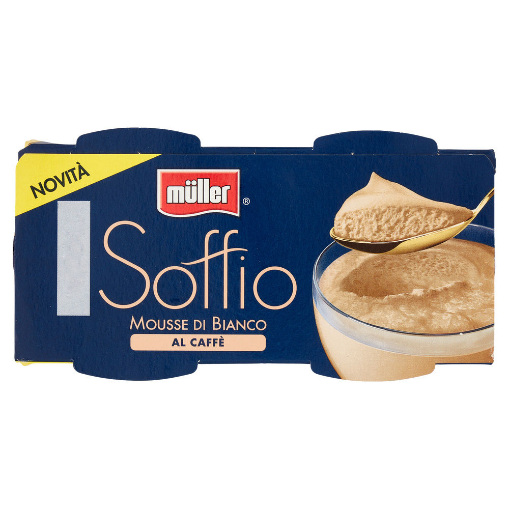 SOFFIO MOUSSE DI BIANCO AL CAFFE MULLER 2X95G - 6