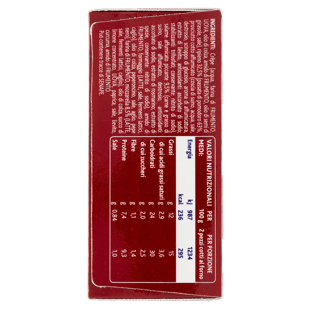 SOFFICINI DIAVOLA E MOZZARELLA FINDUS CARLETTO G 250 - 5