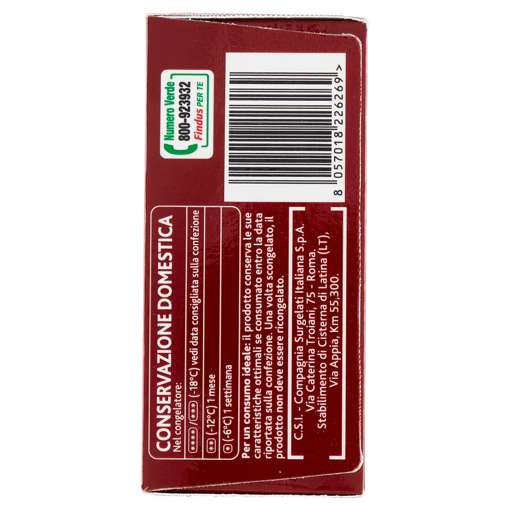 SOFFICINI DIAVOLA E MOZZARELLA FINDUS CARLETTO G 250 - 2