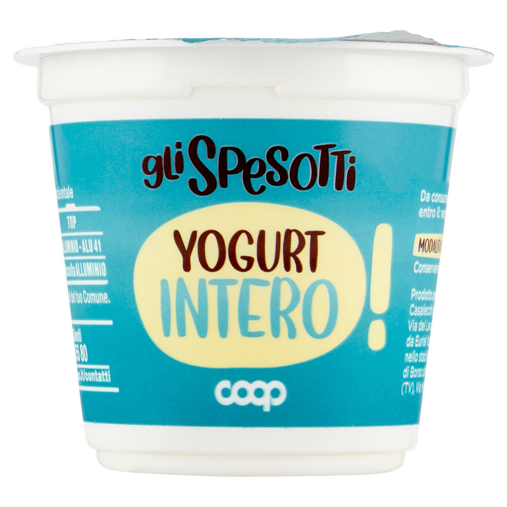 YOGURT INTERO COCCO GLI SPESOTTI COOP G 125 - 6