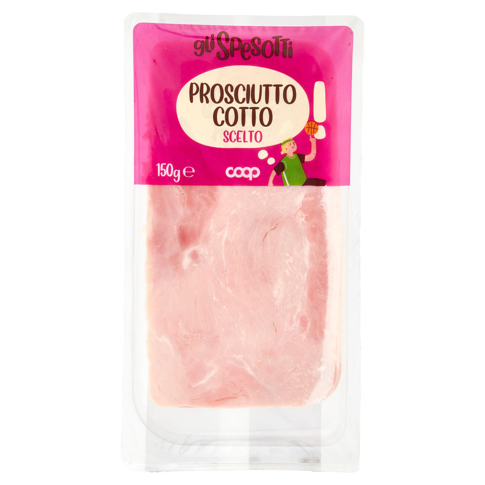 PROSCIUTTO COTTO SCELTO GLI SPESOTTI COOP G 150 - 3