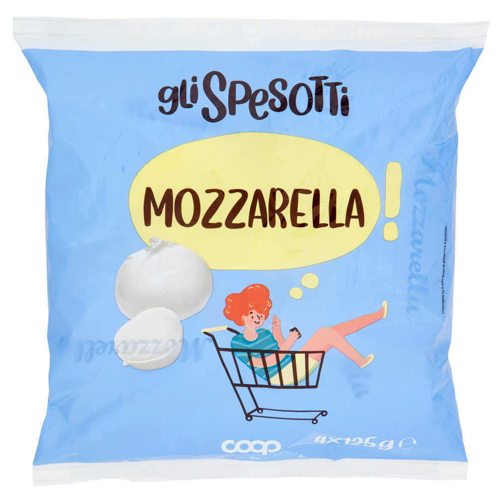 MOZZARELLA GLI SPESOTTI COOP G125X4PZ G 500 - 3