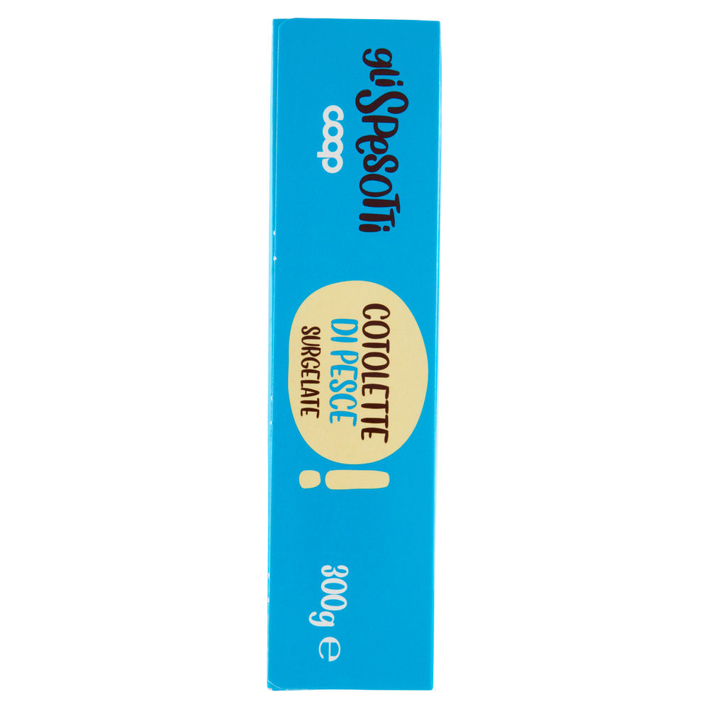 COTOLETTE DI PESCE SURGELATE GLI SPESOTTI COOP PZ4 G 300 - 5