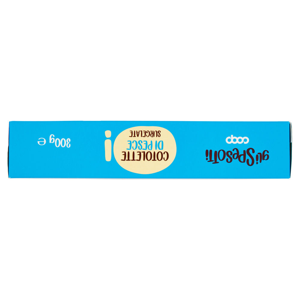 COTOLETTE DI PESCE SURGELATE GLI SPESOTTI COOP PZ4 G 300 - 7